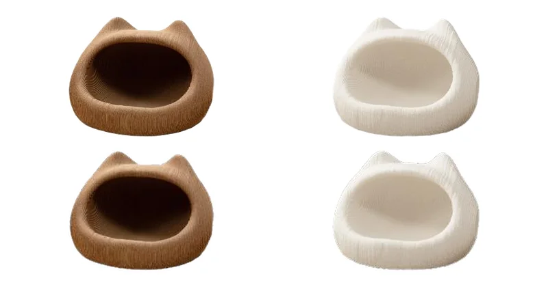 Cave Scratcher design options, formed corrugated-paper scratching body