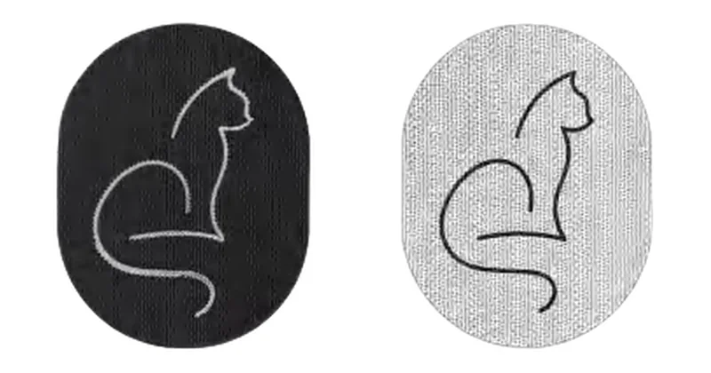 Line Cat design options, corrugated paper