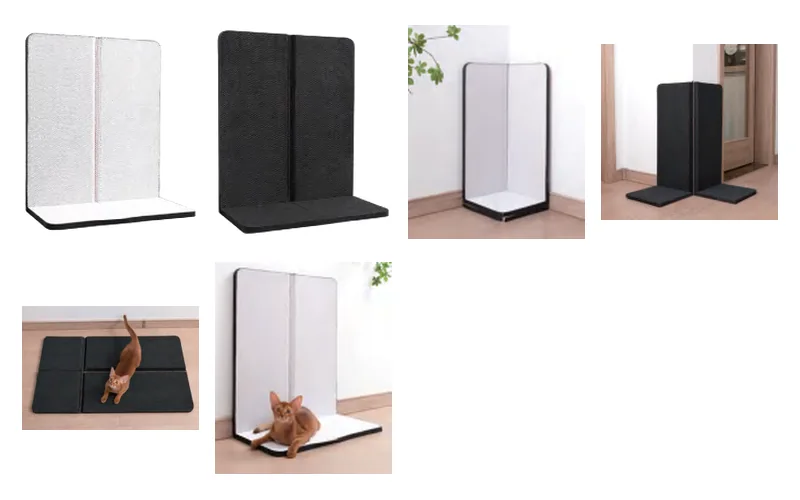 Multifunctional L design options, corrugated-paper face
