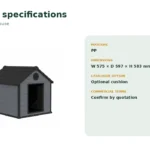 CH117 Cottage Cat House dimensions and specifications
