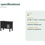 CH294 Outdoor Stray Cat House dimensions and specifications