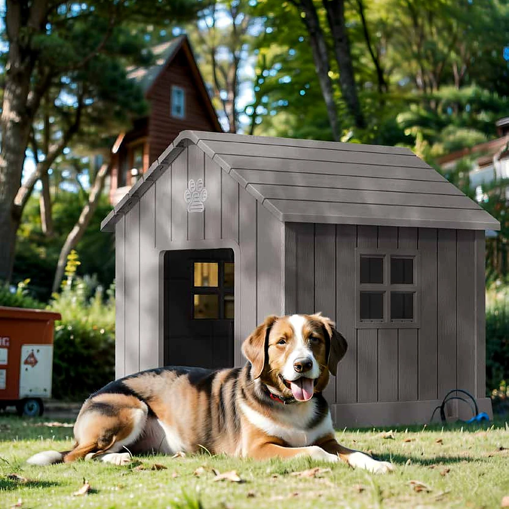 DH024 Large Outdoor Cottage Dog House supplier catalogue view