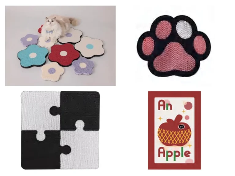 Flat & Decorative Cat Scratchers collection of supplier catalogue designs