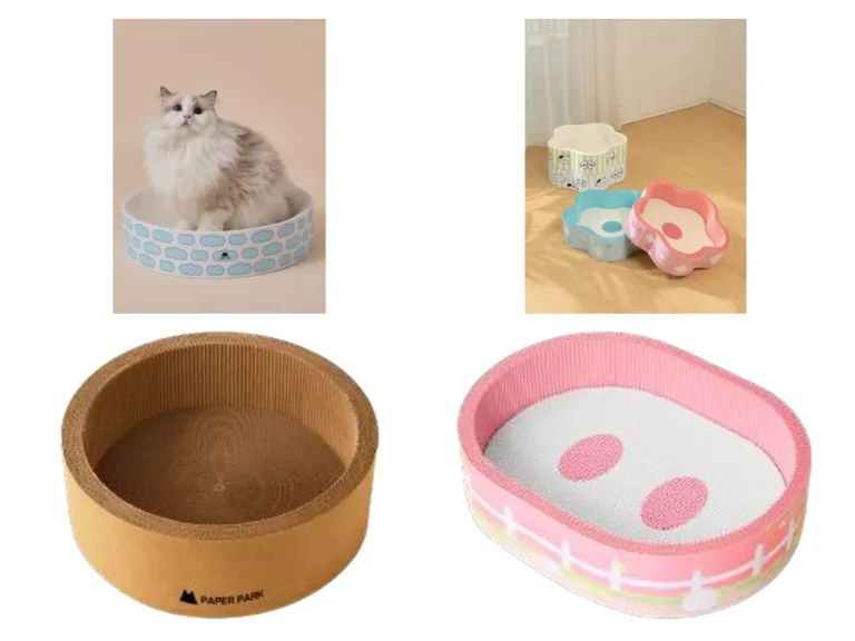 Round & Shaped Cat Scratcher Beds collection of supplier catalogue designs