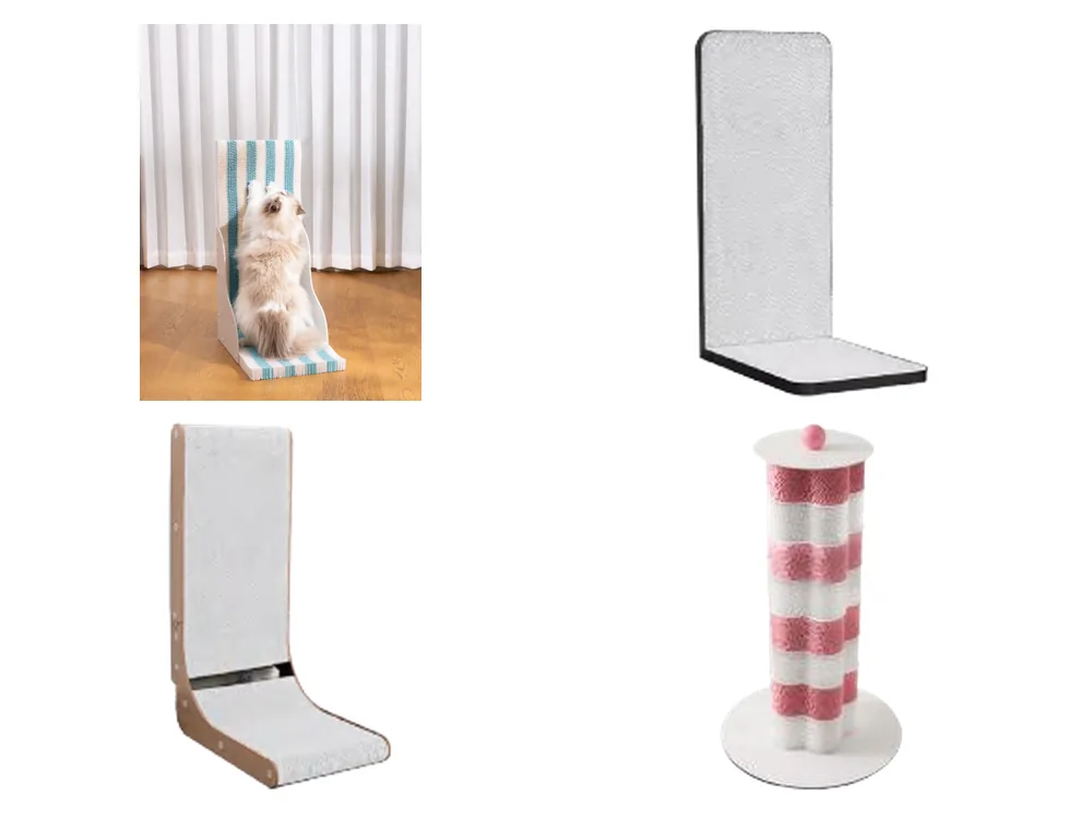 L-Shaped & Upright Cat Scratchers collection of supplier catalogue designs