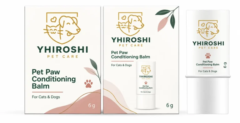 YHIROSHI Pet Paw Conditioning Balm 6 g packaging