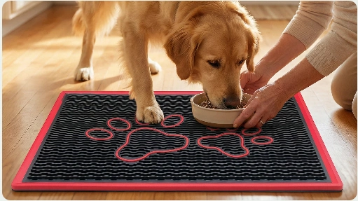 Wave-Texture Paw Mat — supplier catalogue product reference